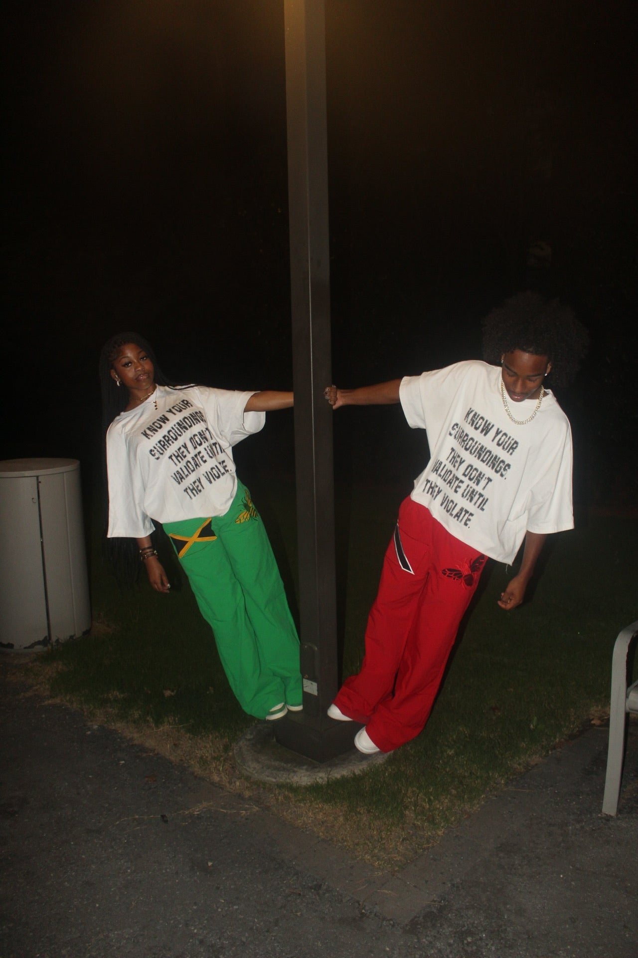 Flared Jamaica Pants